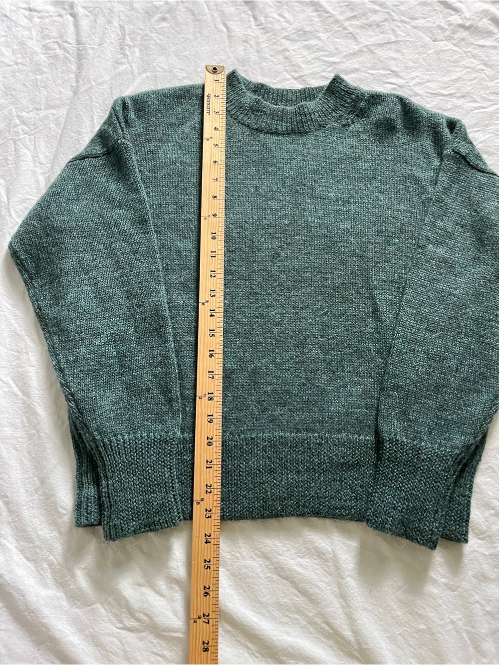 Isabel Marant Étoile Gatliny Alpaca Blend Sweater Green FR 36 / US 4-6 - Picture 6 of 8